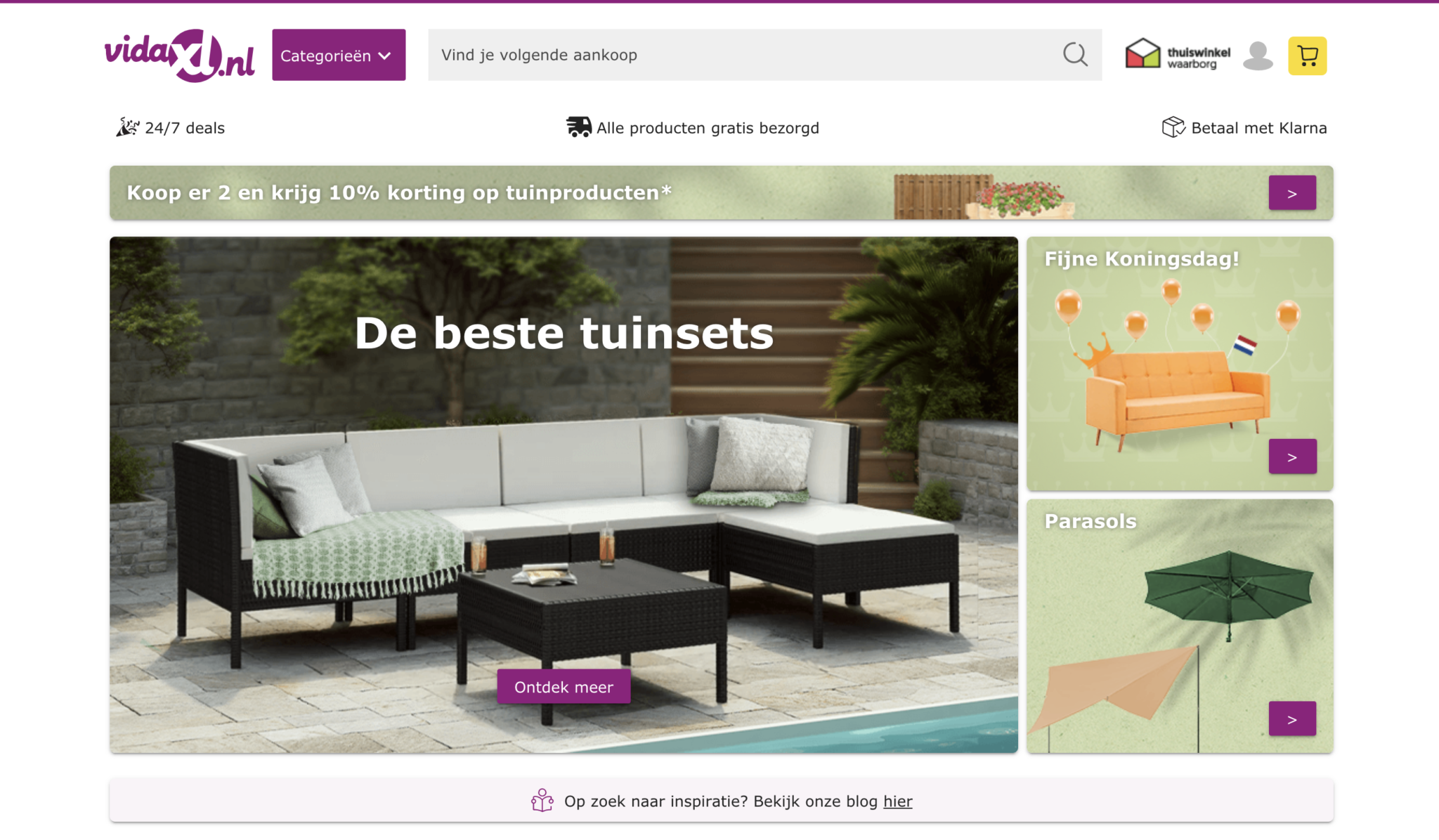 VidaXL review & ervaringen ReviewGo